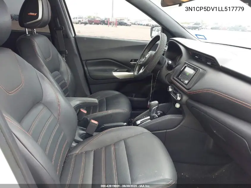 2020 Nissan Kicks Sr Xtronic Cvt VIN: 3N1CP5DV1LL517779 Lot: 42619669