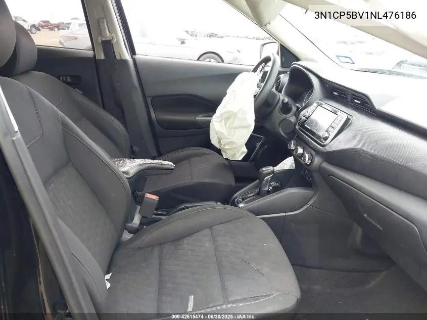 2022 Nissan Kicks S Xtronic Cvt VIN: 3N1CP5BV1NL476186 Lot: 42615474