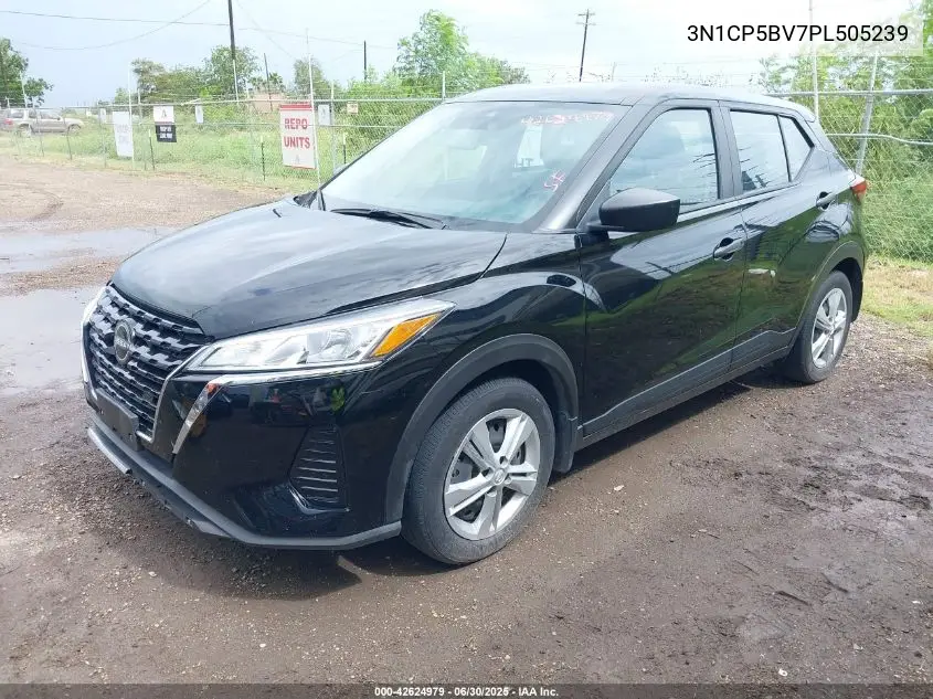 2023 Nissan Kicks S VIN: 3N1CP5BV7PL505239 Lot: 42624979