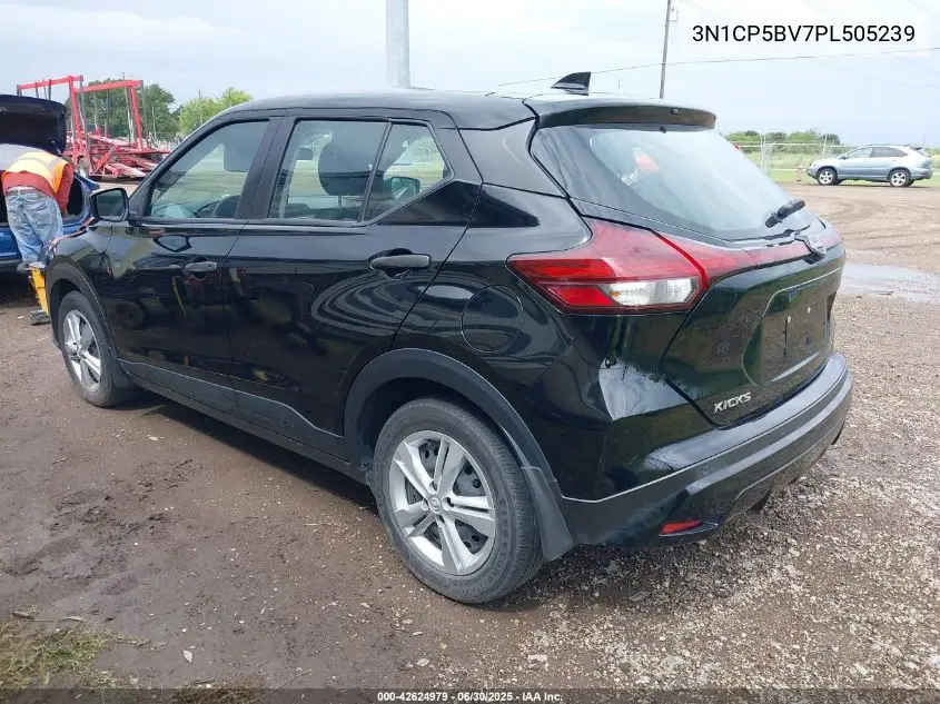 2023 Nissan Kicks S VIN: 3N1CP5BV7PL505239 Lot: 42624979