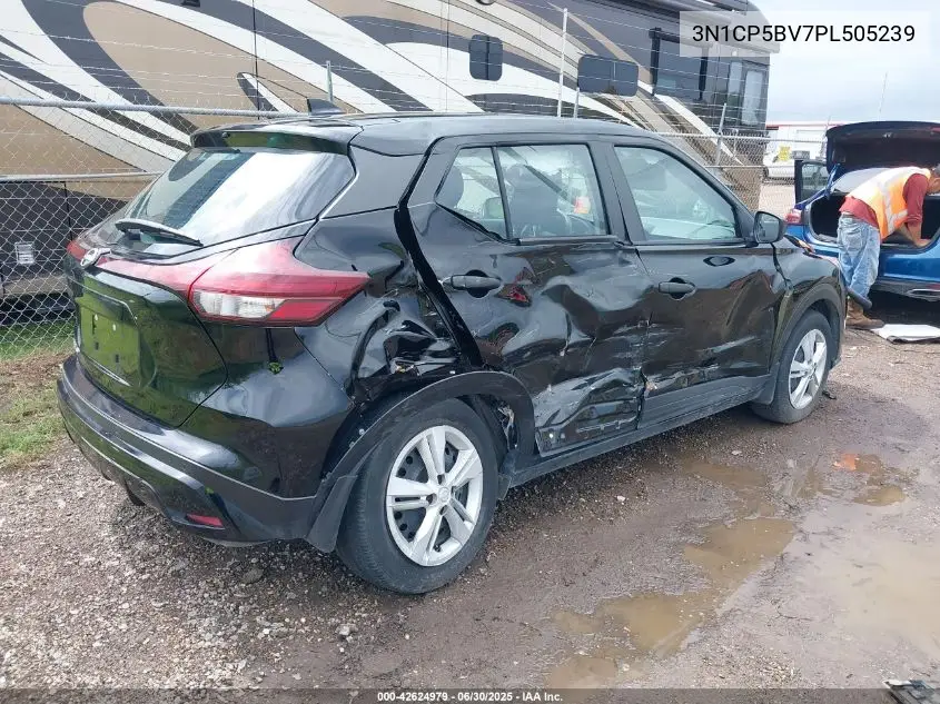 2023 Nissan Kicks S VIN: 3N1CP5BV7PL505239 Lot: 42624979