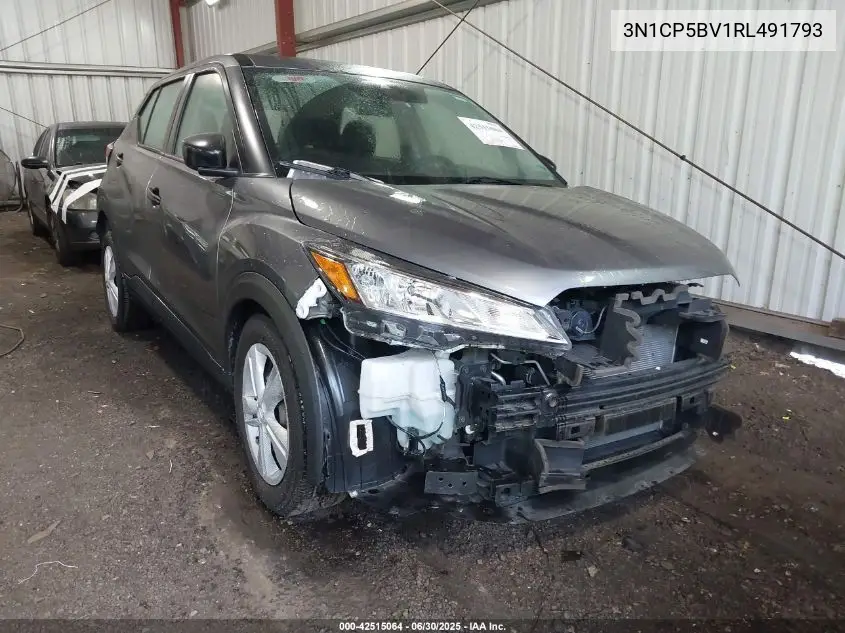 2024 Nissan Kicks S Xtronic Cvt VIN: 3N1CP5BV1RL491793 Lot: 42515064