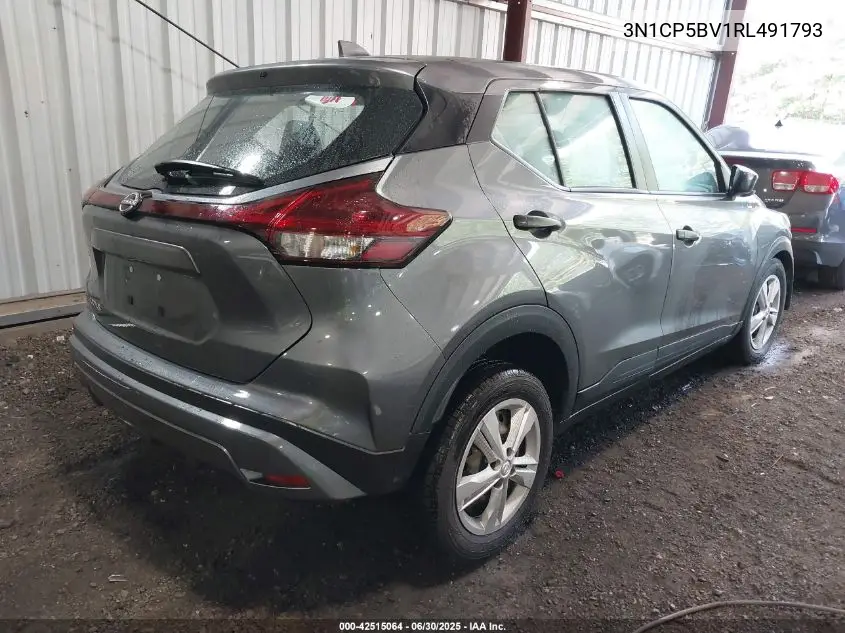 2024 Nissan Kicks S Xtronic Cvt VIN: 3N1CP5BV1RL491793 Lot: 42515064
