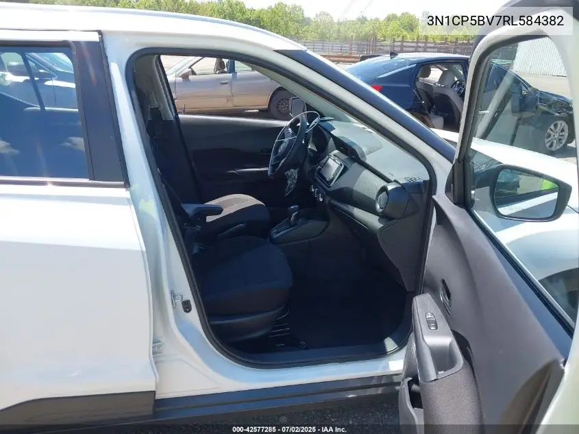 2024 Nissan Kicks S Xtronic Cvt VIN: 3N1CP5BV7RL584382 Lot: 42577285