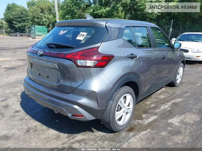 2024 Nissan Kicks S Xtronic Cvt VIN: 3N1CP5BV0RL493468 Lot: 42604293
