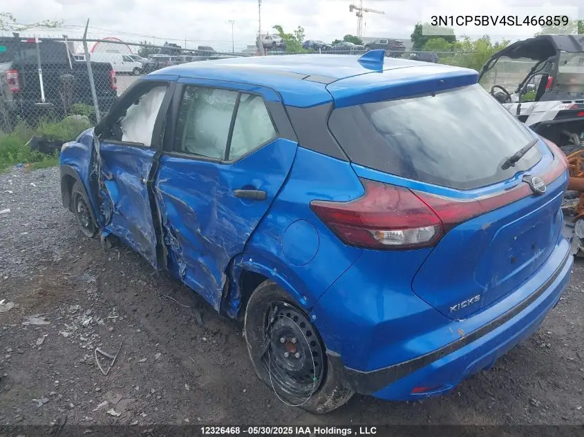 2025 Nissan Kicks Play VIN: 3N1CP5BV4SL466859 Lot: 12326468
