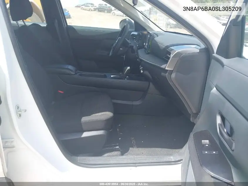 2025 Nissan Kicks S Fwd VIN: 3N8AP6BA0SL305209 Lot: 42618954