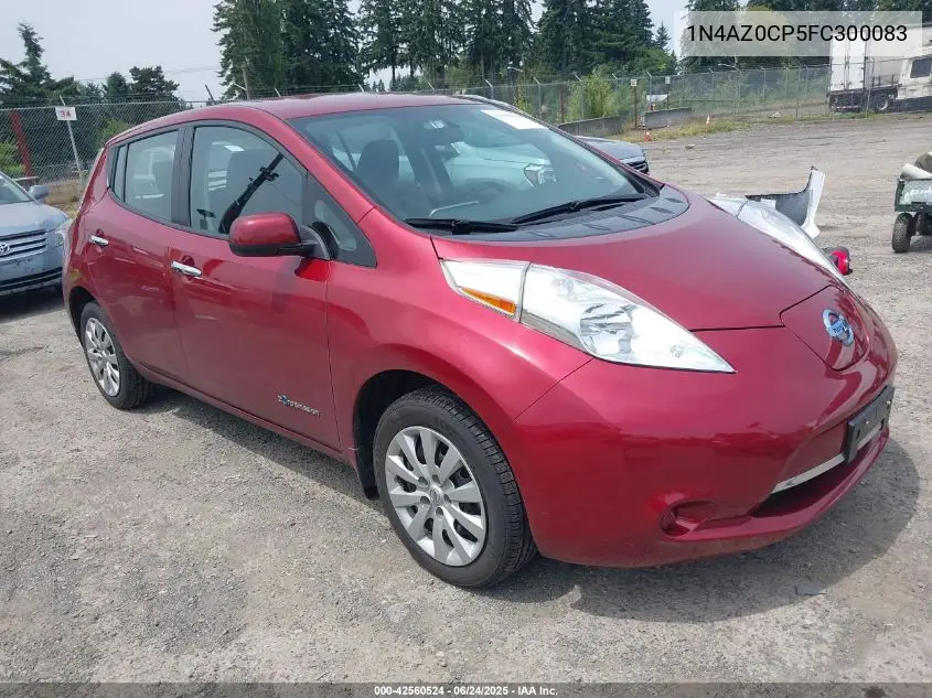 2015 Nissan Leaf S VIN: 1N4AZ0CP5FC300083 Lot: 42560524