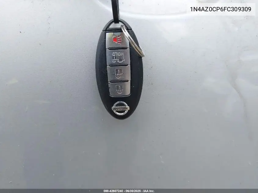 2015 Nissan Leaf S VIN: 1N4AZ0CP6FC309309 Lot: 42607240