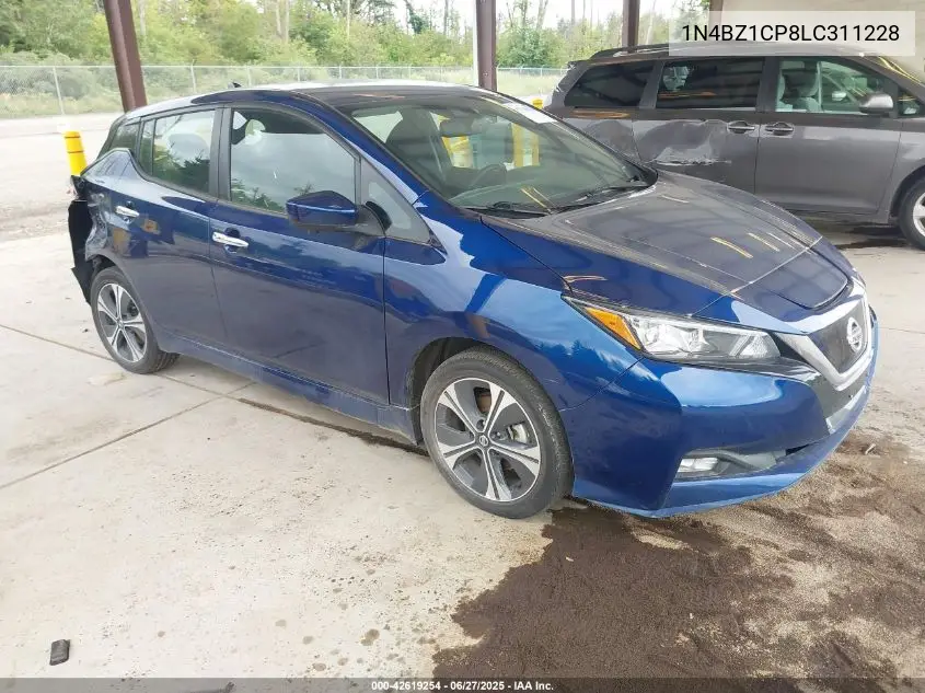 2020 Nissan Leaf Sv Plus 62 Kwh VIN: 1N4BZ1CP8LC311228 Lot: 42619254