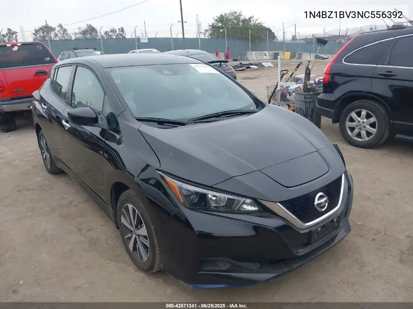 2022 Nissan Leaf S Plus 62 Kwh VIN: 1N4BZ1BV3NC556392 Lot: 42571341