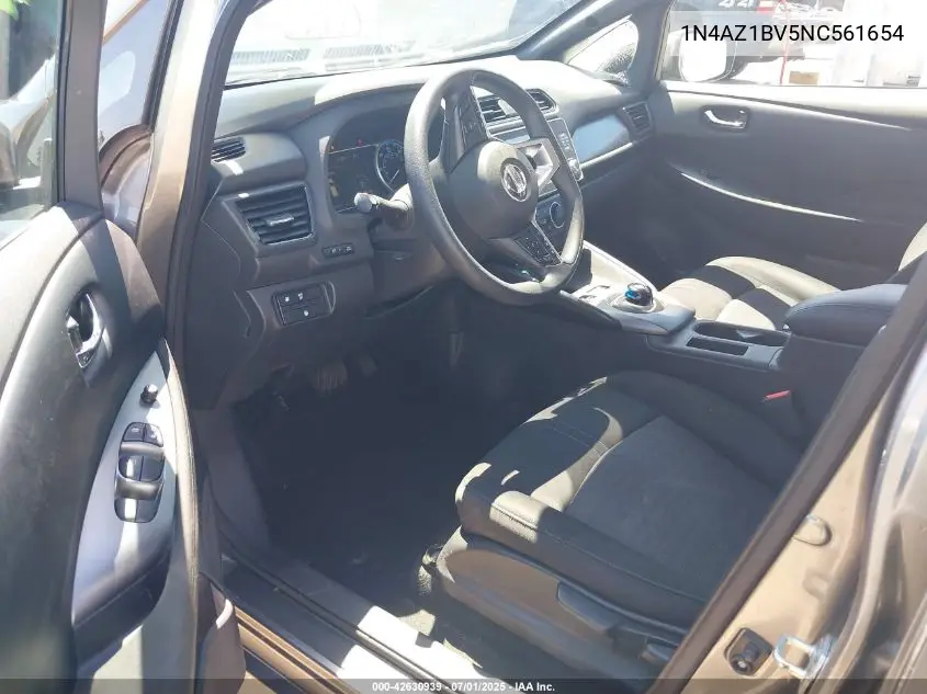 1N4AZ1BV5NC561654 2022 Nissan Leaf S 40 Kwh