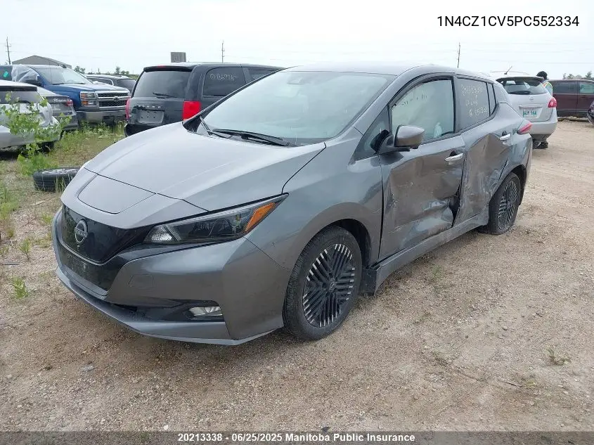 2023 Nissan Leaf Sv Plus VIN: 1N4CZ1CV5PC552334 Lot: 20213338
