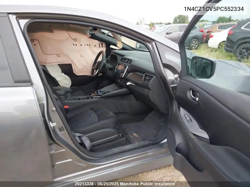 2023 Nissan Leaf Sv Plus VIN: 1N4CZ1CV5PC552334 Lot: 20213338