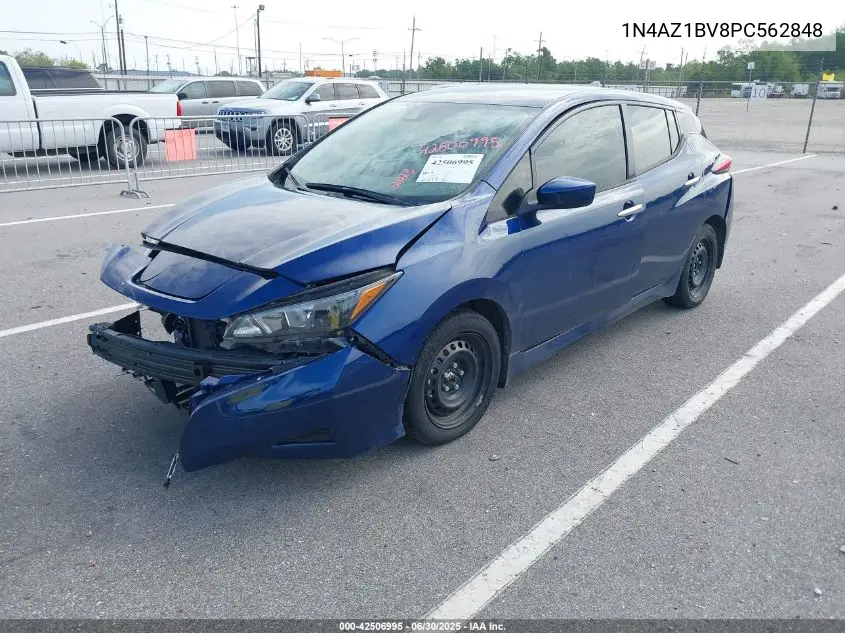 2023 Nissan Leaf S 40 Kwh VIN: 1N4AZ1BV8PC562848 Lot: 42506995