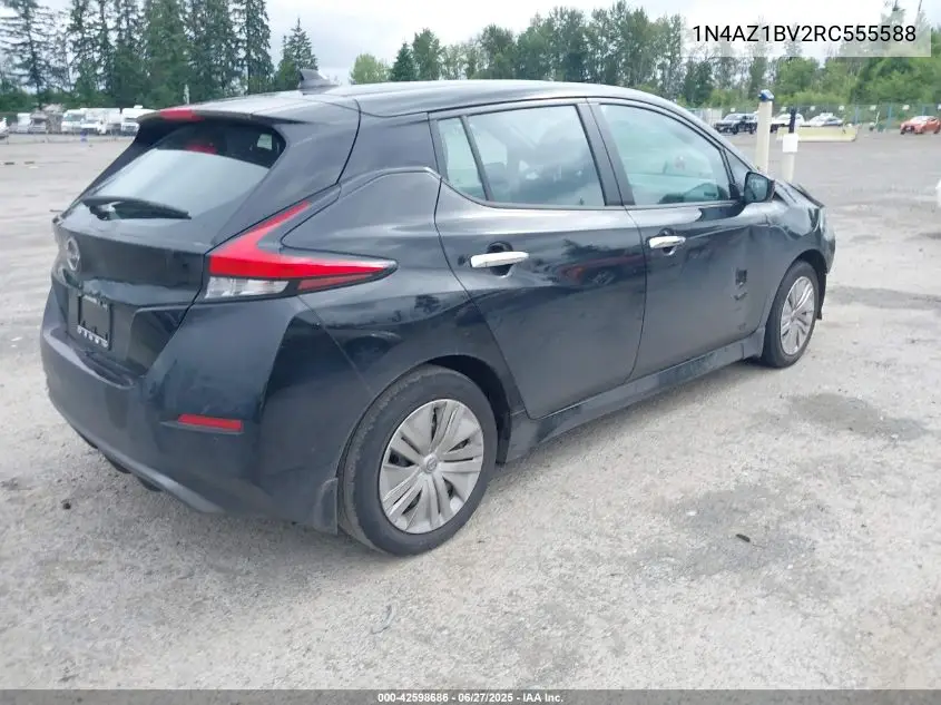 2024 Nissan Leaf S VIN: 1N4AZ1BV2RC555588 Lot: 42598686