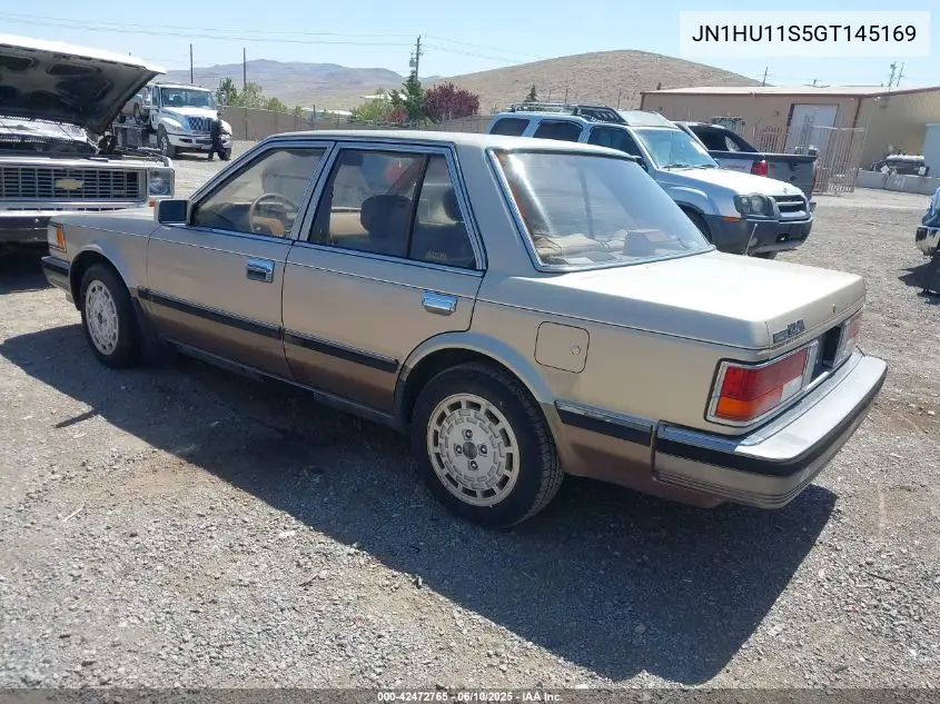 1986 Nissan Maxima VIN: JN1HU11S5GT145169 Lot: 42472765