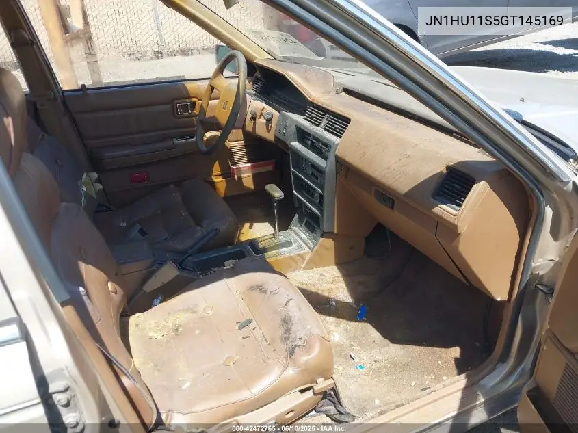 1986 Nissan Maxima VIN: JN1HU11S5GT145169 Lot: 42472765