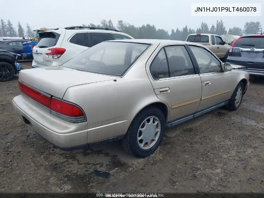 1990 Nissan Maxima VIN: JN1HJ01P9LT460078 Lot: 42217667