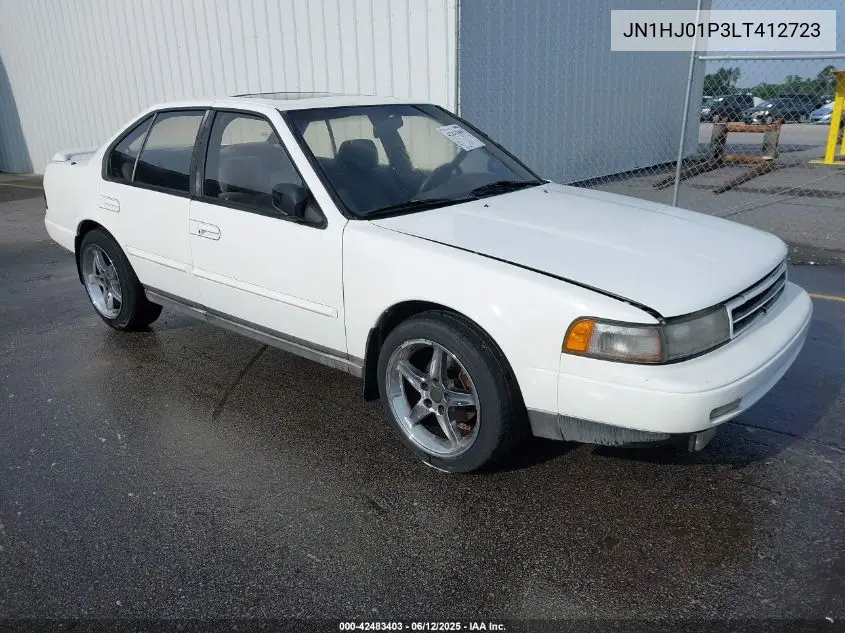 1990 Nissan Maxima VIN: JN1HJ01P3LT412723 Lot: 42483403