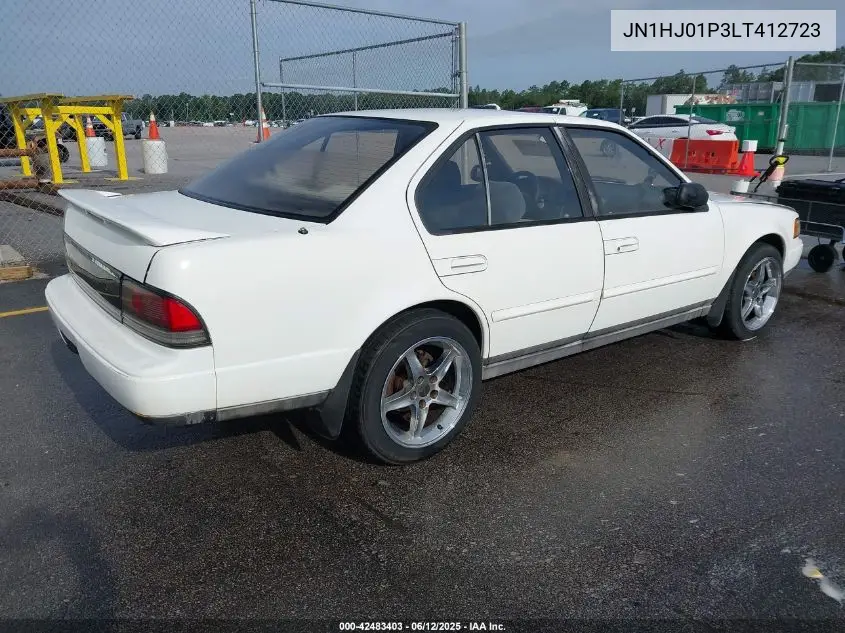 1990 Nissan Maxima VIN: JN1HJ01P3LT412723 Lot: 42483403