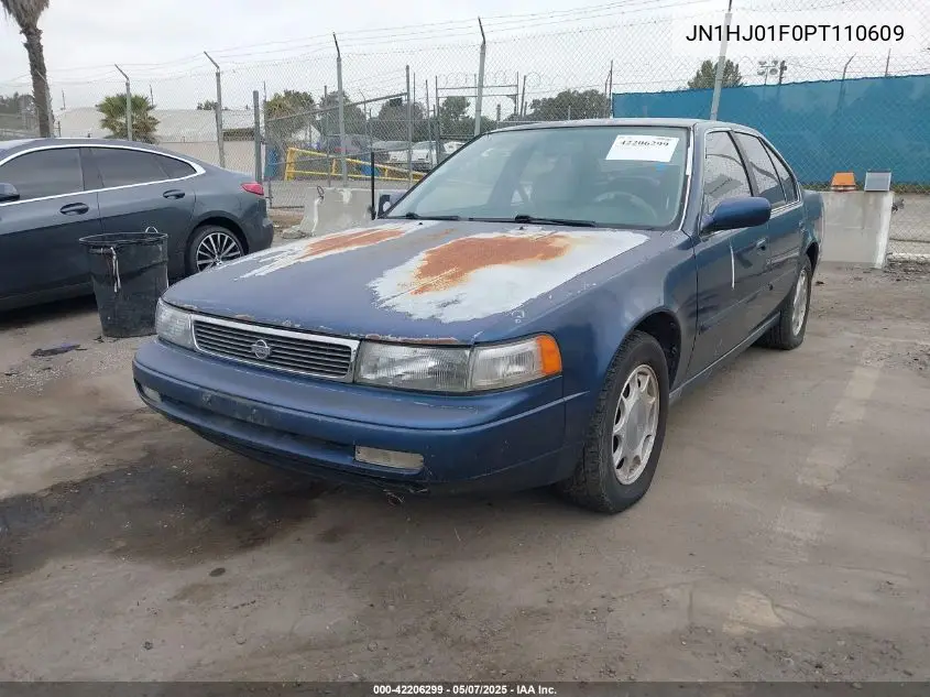 1993 Nissan Maxima Gxe VIN: JN1HJ01F0PT110609 Lot: 42206299