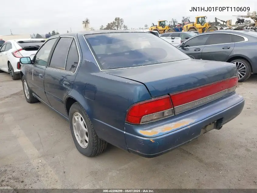 1993 Nissan Maxima Gxe VIN: JN1HJ01F0PT110609 Lot: 42206299