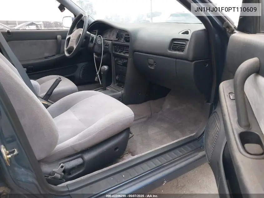 1993 Nissan Maxima Gxe VIN: JN1HJ01F0PT110609 Lot: 42206299