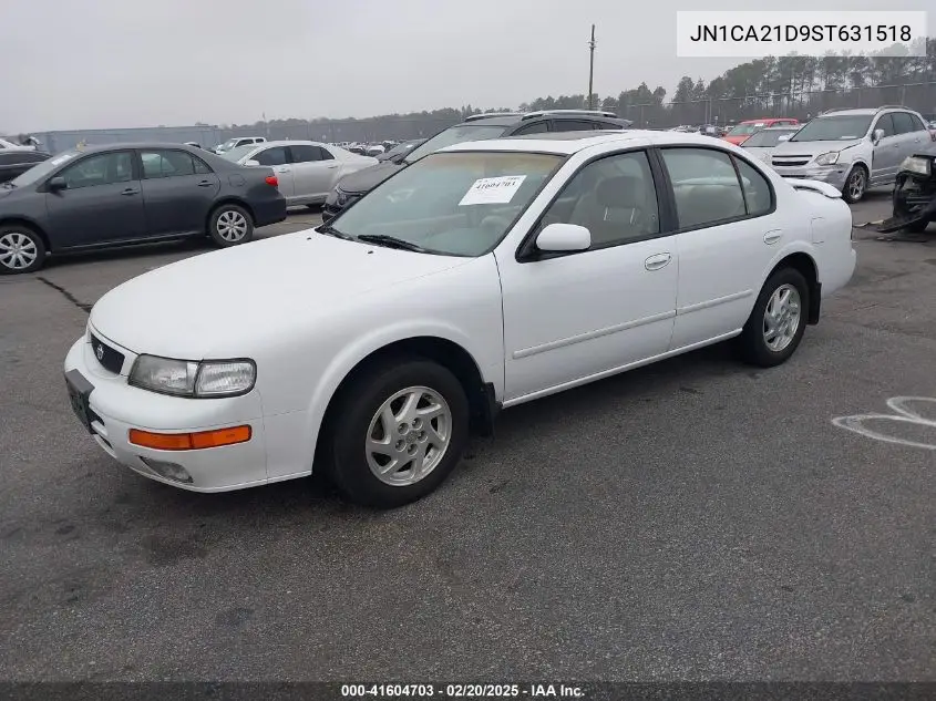 1995 Nissan Maxima Gle/Gxe/Se VIN: JN1CA21D9ST631518 Lot: 41604703