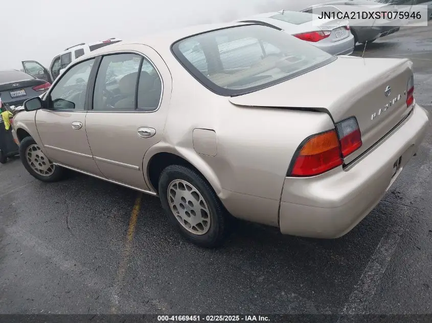 1995 Nissan Maxima Gle/Gxe/Se VIN: JN1CA21DXST075946 Lot: 41669451