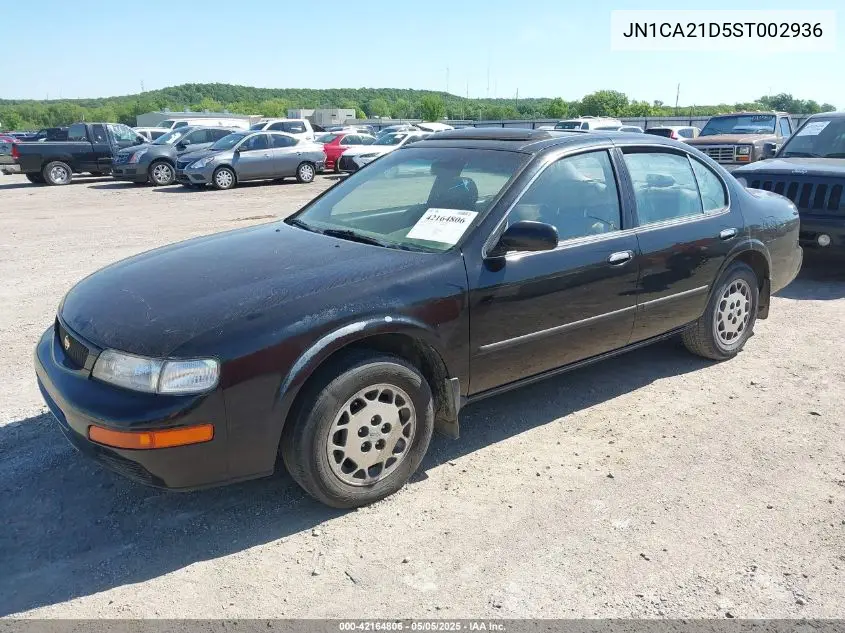 1995 Nissan Maxima Gle/Gxe/Se VIN: JN1CA21D5ST002936 Lot: 42164806