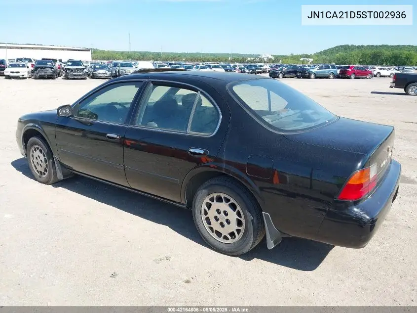 1995 Nissan Maxima Gle/Gxe/Se VIN: JN1CA21D5ST002936 Lot: 42164806