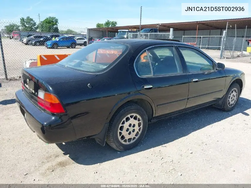 1995 Nissan Maxima Gle/Gxe/Se VIN: JN1CA21D5ST002936 Lot: 42164806