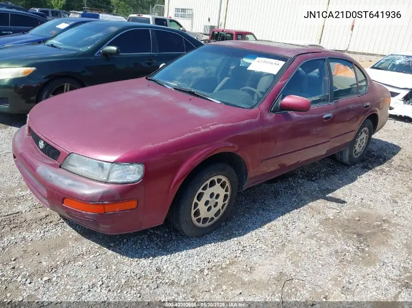 1995 Nissan Maxima Gle/Gxe/Se VIN: JN1CA21D0ST641936 Lot: 42392650