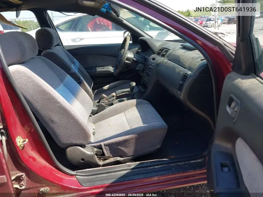 1995 Nissan Maxima Gle/Gxe/Se VIN: JN1CA21D0ST641936 Lot: 42392650