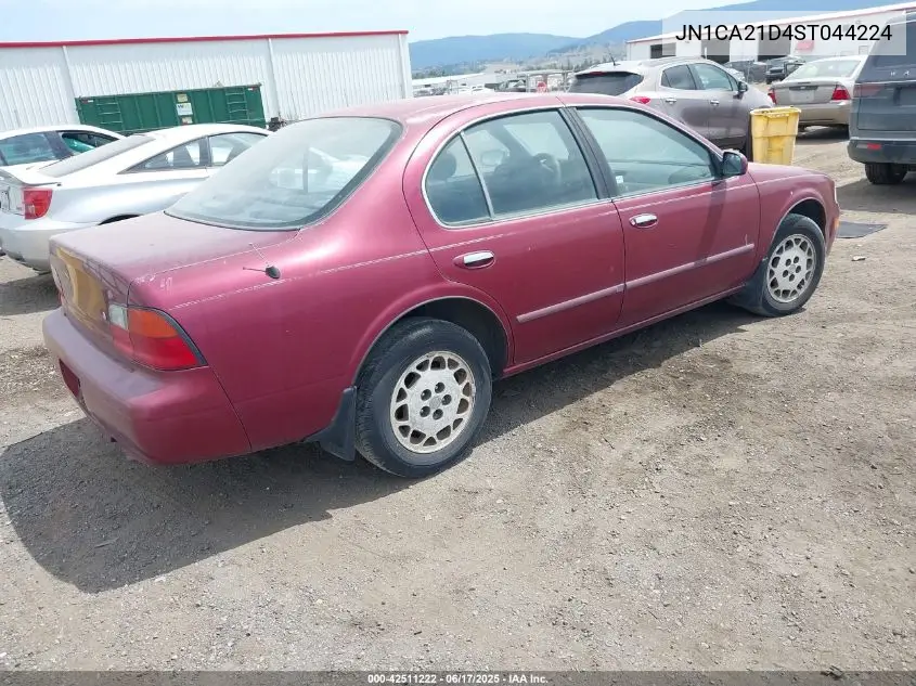 1995 Nissan Maxima Gle/Gxe/Se VIN: JN1CA21D4ST044224 Lot: 42511222