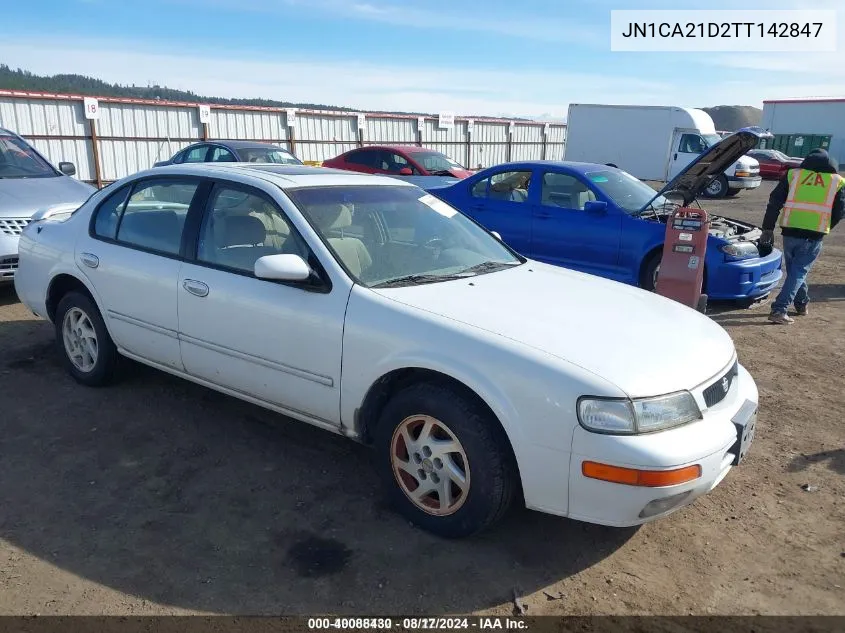 1996 Nissan Maxima Gle/Gxe/Se VIN: JN1CA21D2TT142847 Lot: 40088430