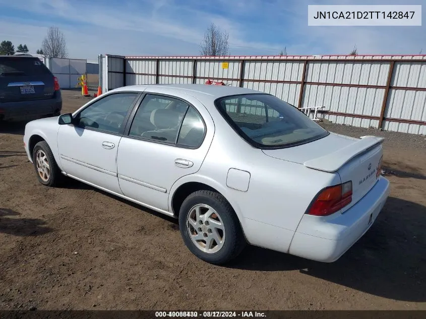 1996 Nissan Maxima Gle/Gxe/Se VIN: JN1CA21D2TT142847 Lot: 40088430