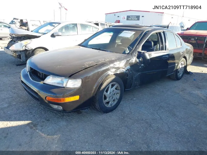 1996 Nissan Maxima VIN: JN1CA2109TT718904 Lot: 40850303