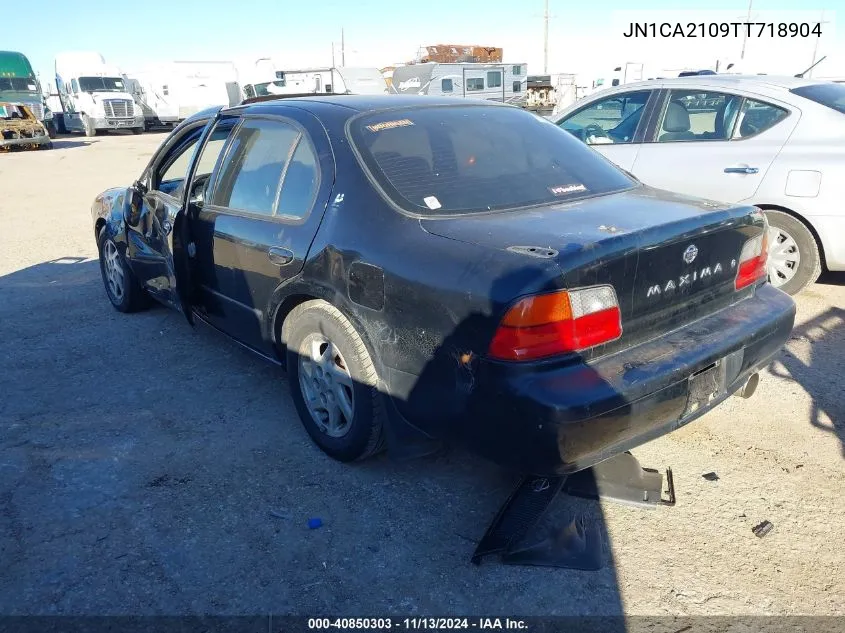 1996 Nissan Maxima VIN: JN1CA2109TT718904 Lot: 40850303