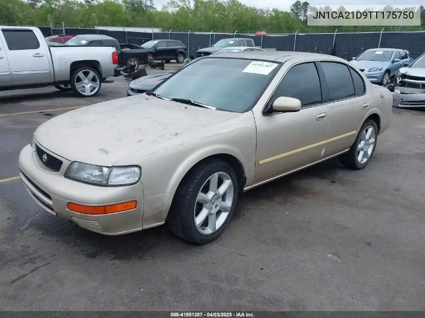 1996 Nissan Maxima Gle/Gxe/Se VIN: JN1CA21D9TT175750 Lot: 41951387