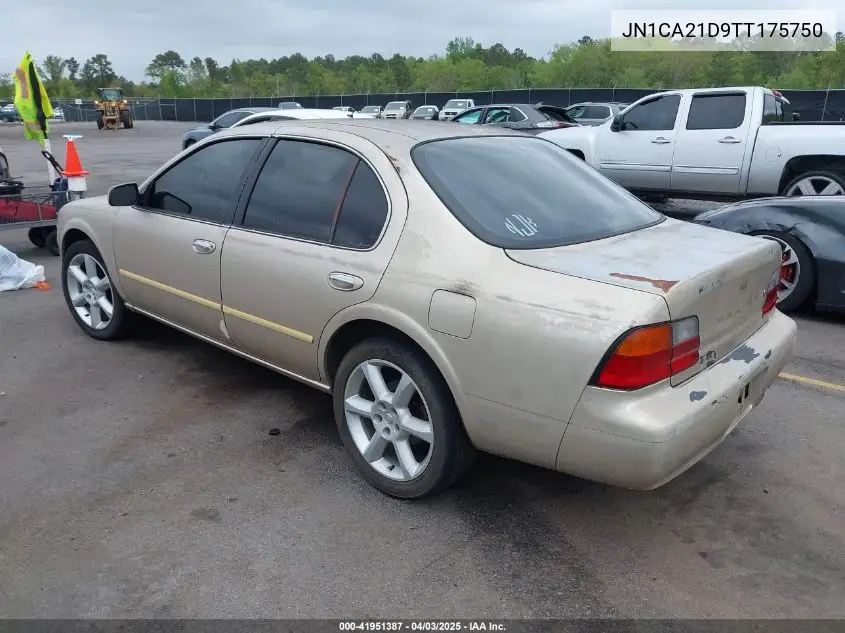 1996 Nissan Maxima Gle/Gxe/Se VIN: JN1CA21D9TT175750 Lot: 41951387
