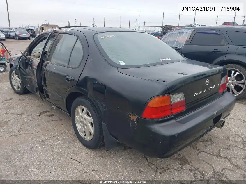 1996 Nissan Maxima Gle/Gxe/Se VIN: JN1CA21D9TT718904 Lot: 42191521