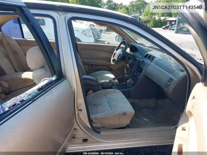 1996 Nissan Maxima Gle/Gxe/Se VIN: JN1CA21D3TT143540 Lot: 42382589