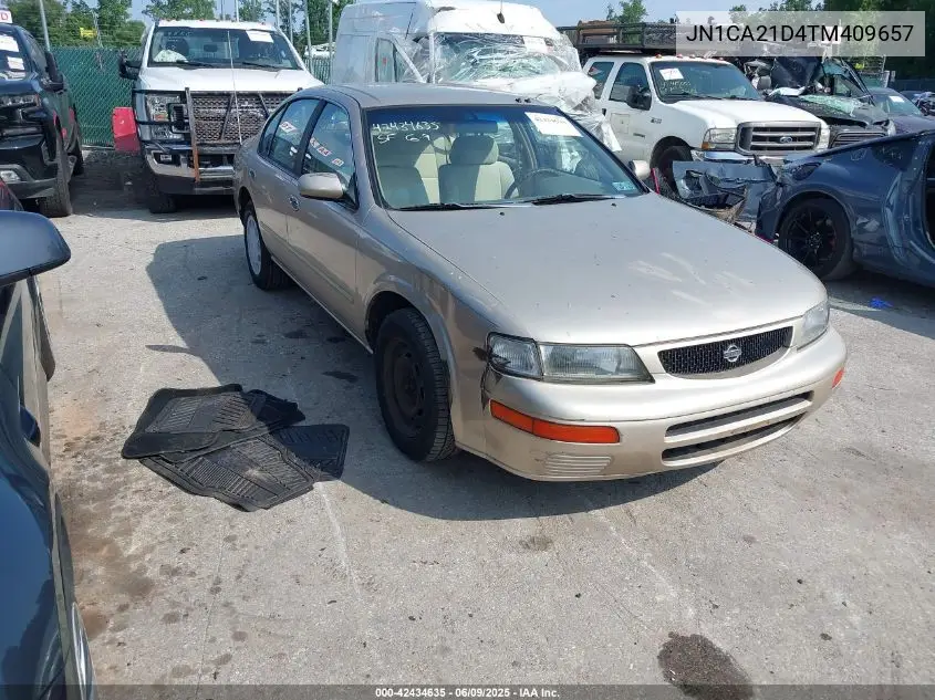 1996 Nissan Maxima Gle/Gxe/Se VIN: JN1CA21D4TM409657 Lot: 42434635