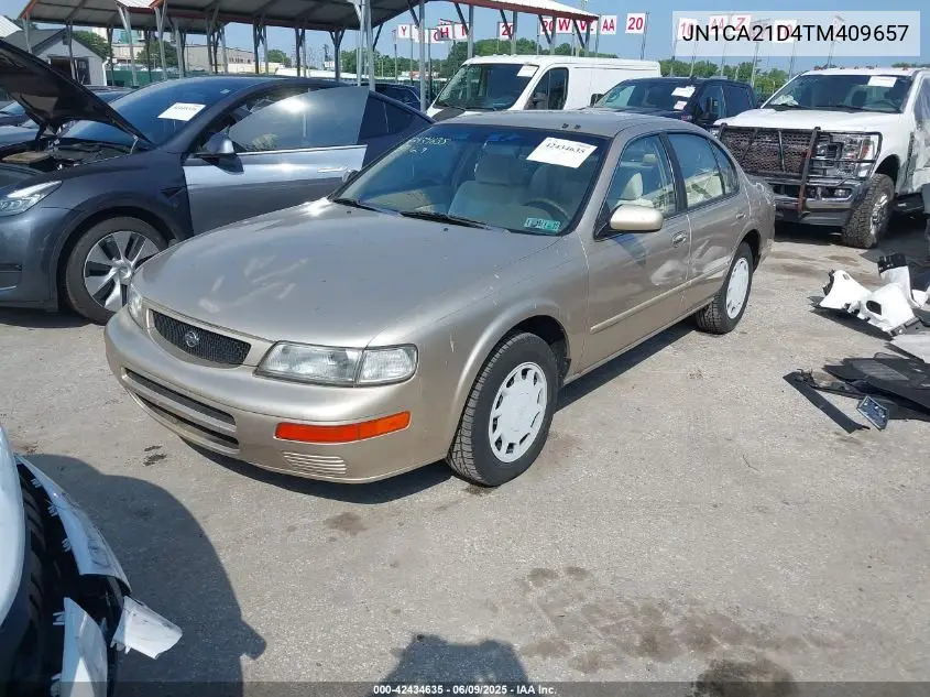 1996 Nissan Maxima Gle/Gxe/Se VIN: JN1CA21D4TM409657 Lot: 42434635