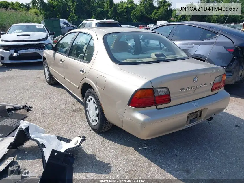 1996 Nissan Maxima Gle/Gxe/Se VIN: JN1CA21D4TM409657 Lot: 42434635