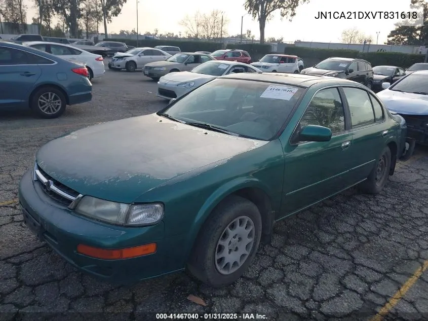 1997 Nissan Maxima Gle/Gxe/Se VIN: JN1CA21DXVT831618 Lot: 41467040
