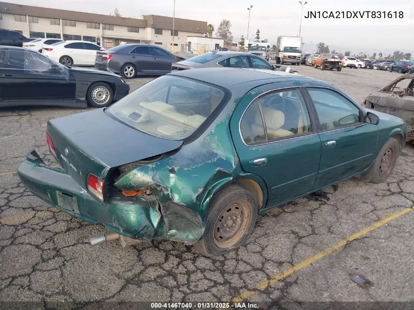 1997 Nissan Maxima Gle/Gxe/Se VIN: JN1CA21DXVT831618 Lot: 41467040