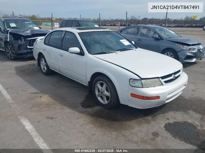 1997 Nissan Maxima Gle/Gxe/Se VIN: JN1CA21D4VT847491 Lot: 41682228